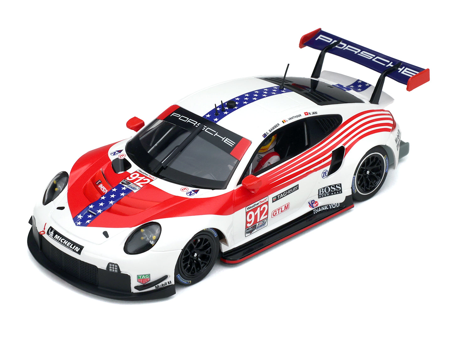 Scaleauto Home Series SC-6296 - Porsche 991.2 #912 - '20 Sebring