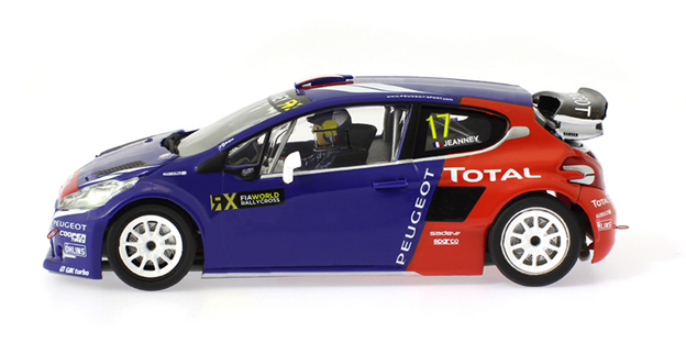 Scaleauto R-series SC-6208R - Peugeot 208 - Davy Jeanney #17 - '16 WRX Barcelona