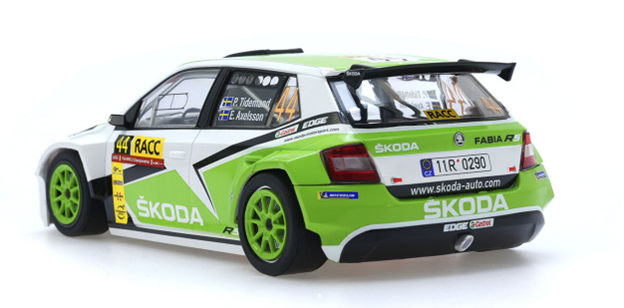 Scaleauto SC-6442R - Skoda Fabia R5 #44 - '20 RACC Rally Winner  - R4WD Series
