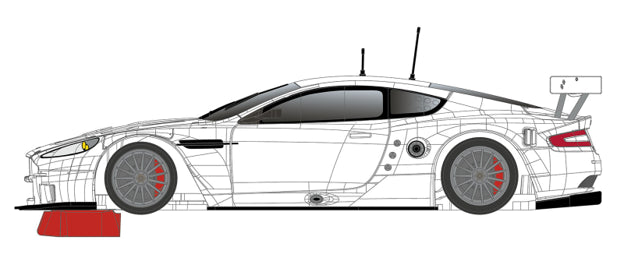 Scaleauto SC-A37M01 - PRE-ORDER NOW! - Aston Martin DBR9 GT1 - White Racing Kit