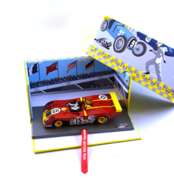 LMM 132116/15M - PRE-ORDER NOW! - Ferrari 312 PB - Jacky Ickx #15 - '73 Le Mans