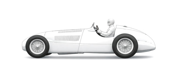 Scaleauto GP124 Classic SC-7154 - PRE-ORDER NOW! - '38 AR Type 308C - White Kit