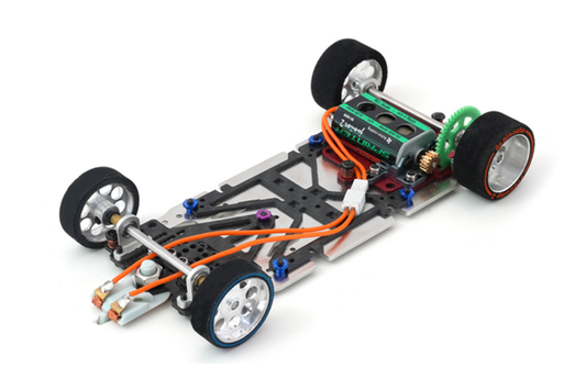 Scaleauto SC-8200B3 - 1/24 Sport Chassis RTR - RC3 Configuration - Medium L-Can - Adjustable