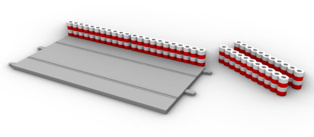 Scaleauto SC-10224A - Tire Crash Barriers