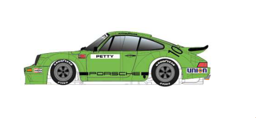 Scaleauto SC-6396R - FAÇA SUA PRÉ-ENCOMENDA AGORA!!! - Porsche 911 RS - Richard Petty nº 10 - IROC '73 - Série R