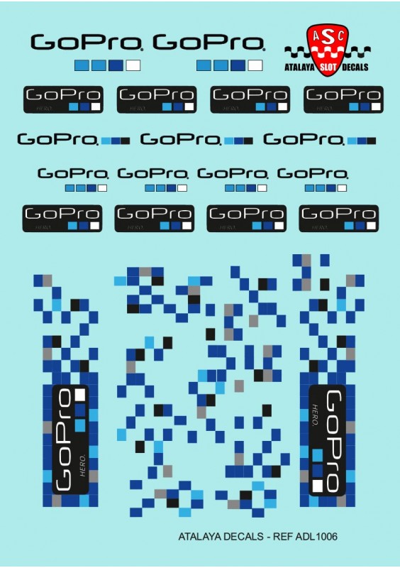 Atalaya Decals ADL1006 GoPro