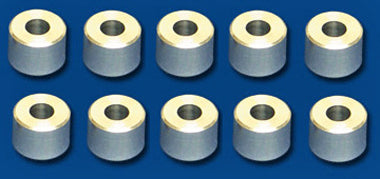 NSR4840 AXLE SPACERS 3/32 .160" ALUMINUM (10pcs)