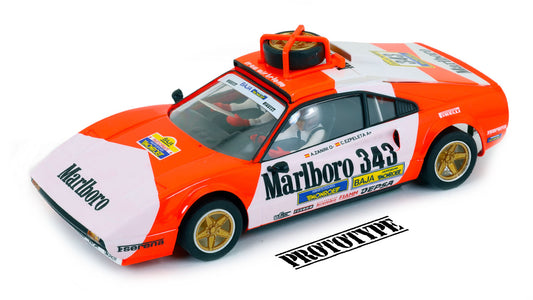 Avant Slot 51411 - PRE-ORDER NOW! - Ferrari 308 GTB - Marlboro Baja Aragon 1985 - Zanini