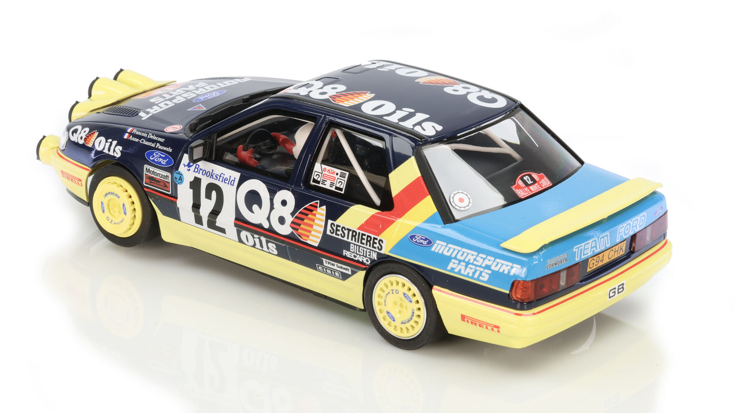 Avant Slot 52508 - PRE-ORDER NOW! - Ford Sierra Gr.A - Montecarlo'91 - Delecour No.12
