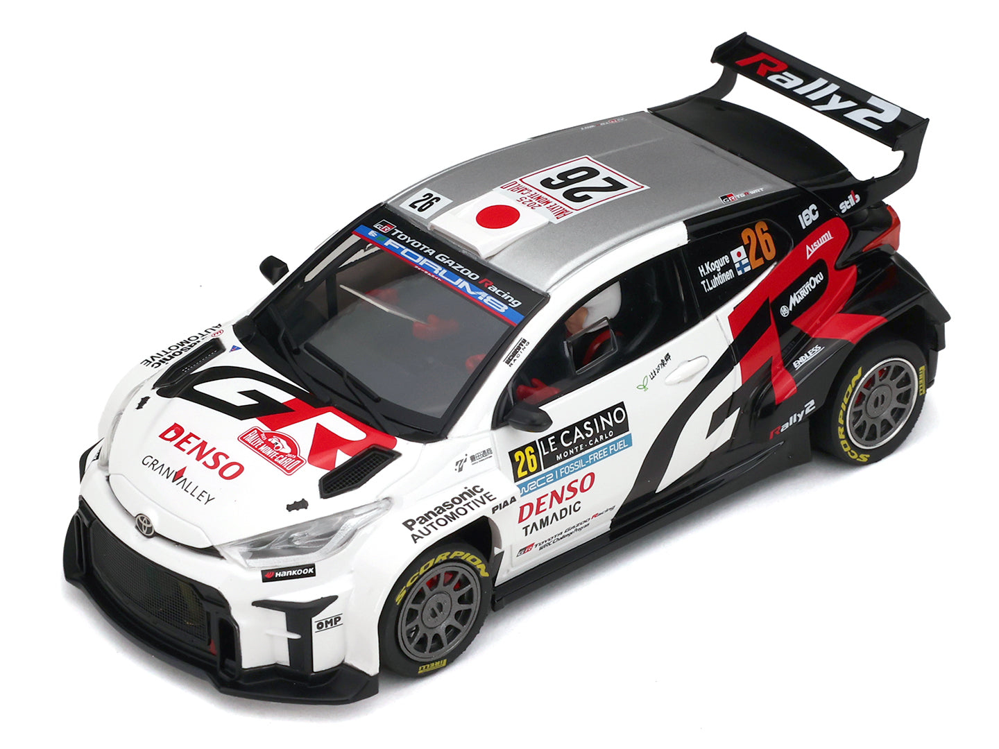 Avant Slot 52607A - PRE-ORDER NOW! - Toyota Yaris WRC2 - Yamamoto #30 - '25 Rally Montecarlo