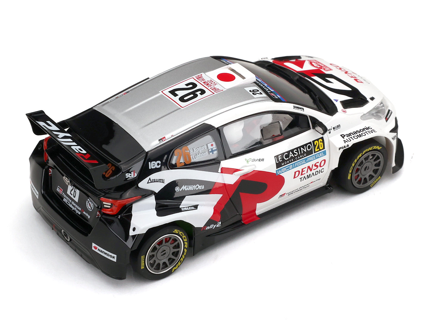 Avant Slot 52607A - PRE-ORDER NOW! - Toyota Yaris WRC2 - Yamamoto #30 - '25 Rally Montecarlo