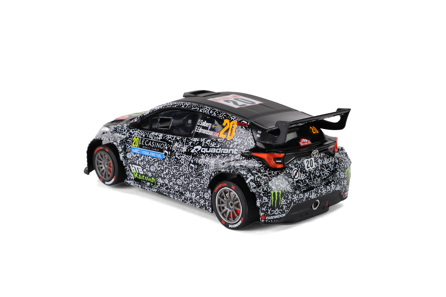 Avant Slot 52608 - Toyota Yaris Rally2 - Monster #20 - '25 Rally Montecarlo
