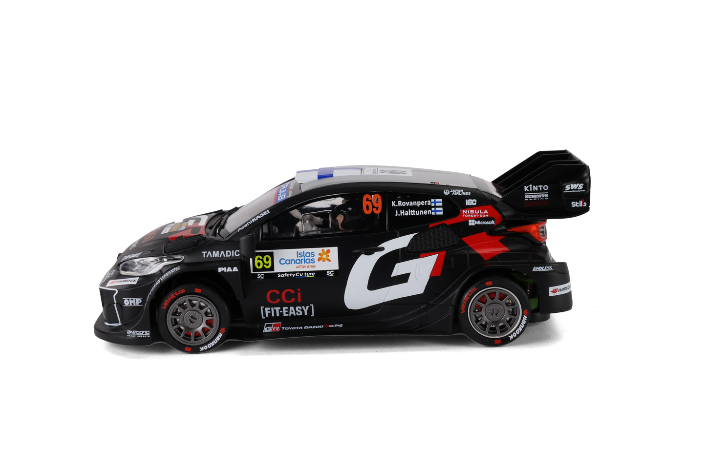 Avant Slot 52682 - Toyota Yaris WRC1 - Rovanperä #69 - '25 Rally Canarias Winner