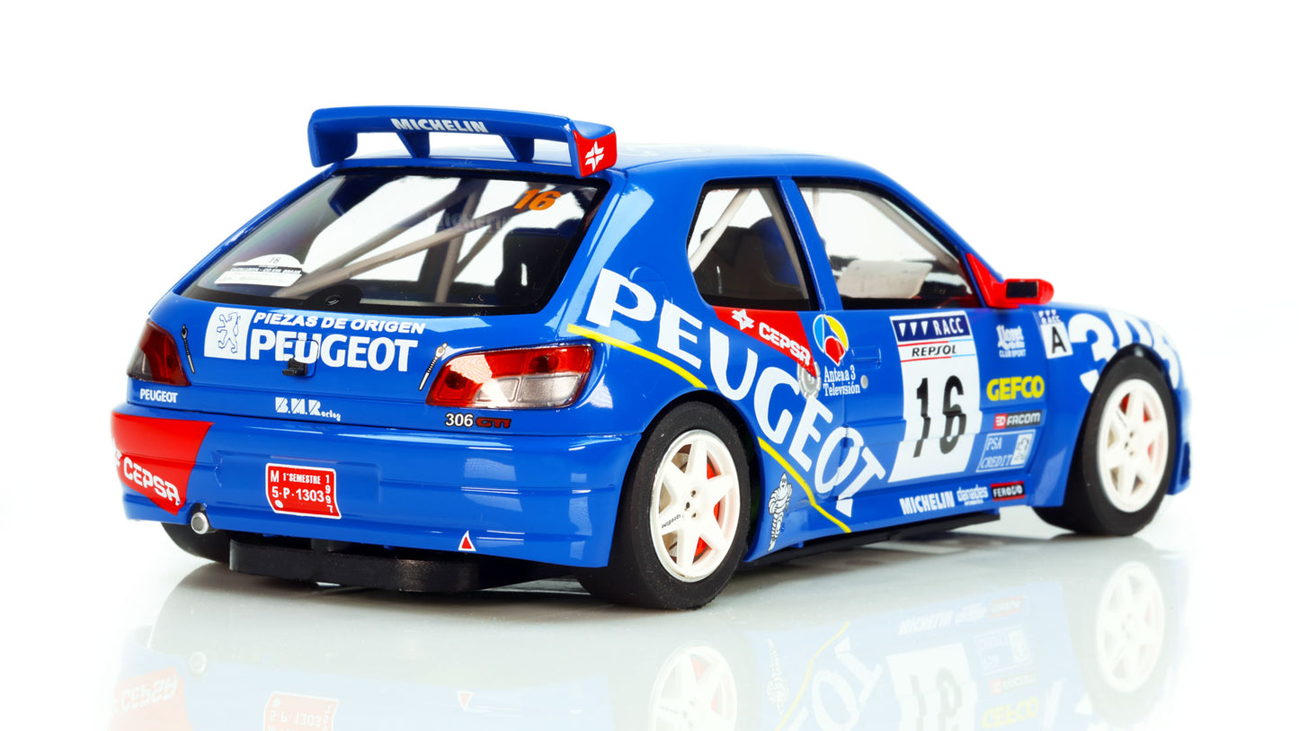 Avant Slot 52806 - PRE-ORDER NOW! - Peugeot 306 Maxi 1 - Rally RACC'97 - Azcona