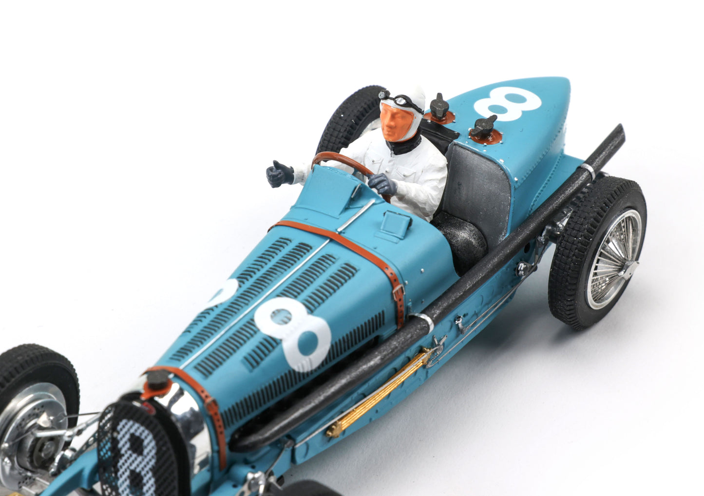 LMM 132087/8M - Bugatti Type 59 #8 - '34 Monaco Grand Prix
