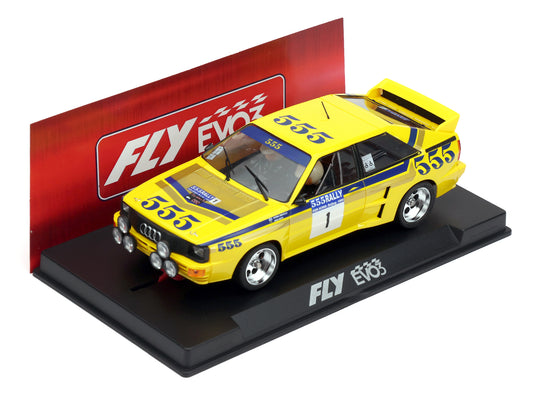 Fly A2003R - Audi Quattro A2 #1 - '85 Rally Hong Kong Beijing Winner - RACING EVO3