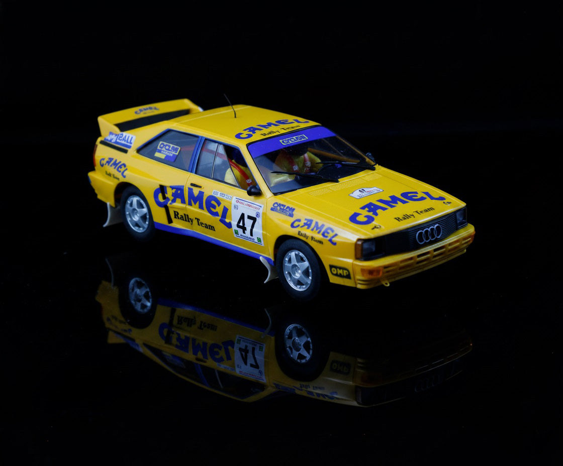 Fly A2098 - PRE-ORDER NOW! - Audi Quattro A2 - Camel #47 - '90 Rally Fthiotidas Winner