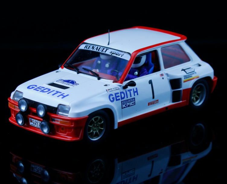 Fly A2116AR - PRE-ORDER NOW! - Renault 5 Turbo - Gedith #1 - '83 Rally Igualada Winner - AFTER RACE