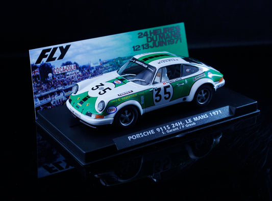 Fly A2124 - PRE-ORDER NOW! - Porsche 911 - Greub #35 - '71 Le Mans