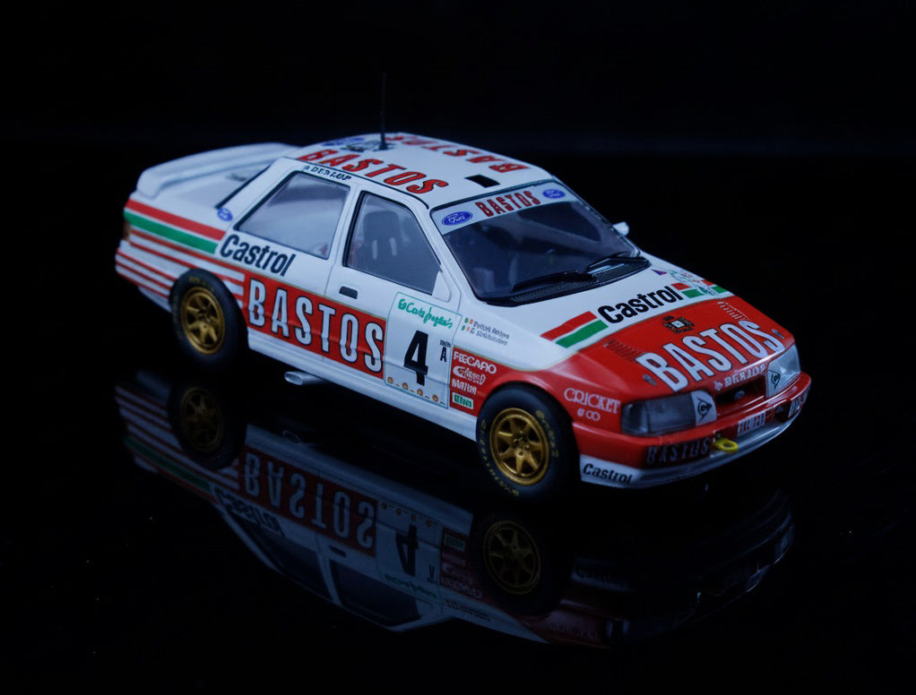 Fly A2126 - PRE-ORDER NOW! - Ford Sierra Cosworth - Bastos #4 - '91 Rally Corte Ingles