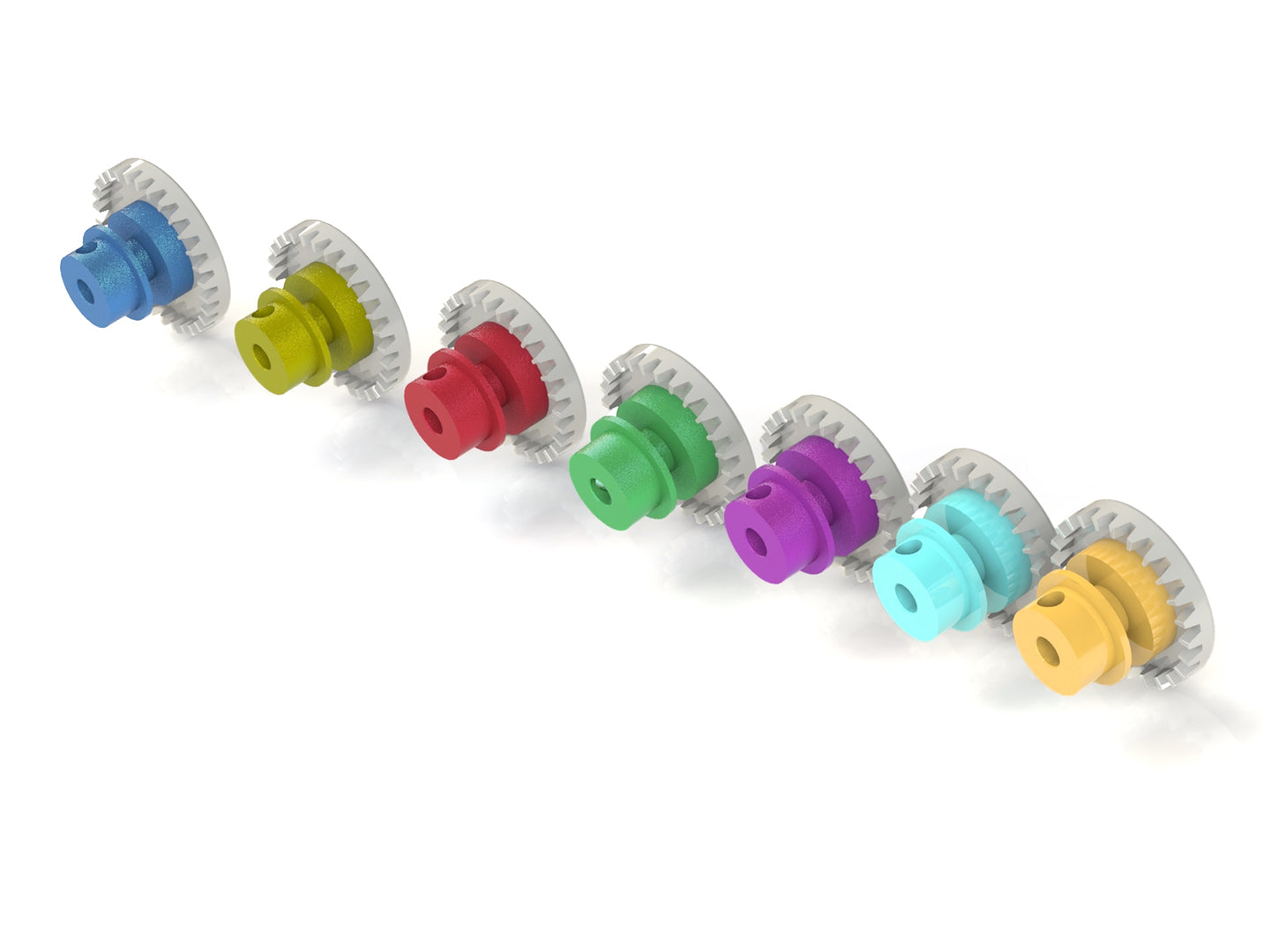 Avant Slot 20635 - Plastic Crown Gear - 28T w/Aluminum Hub