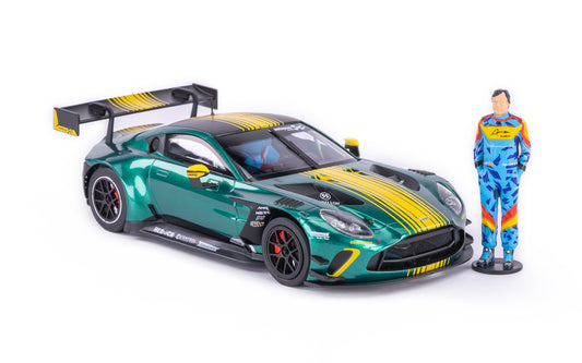 Avant Slot 52902 - Aston Martin Vantage GT3 EVO - Test Car w/ Alonso Figure