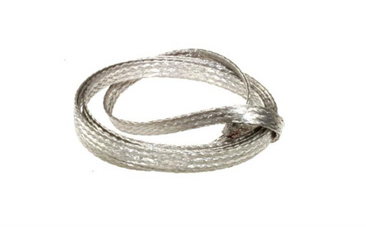 Avant Slot 20801 - Rollo de trenza plateada 50cm x 0,02mm
