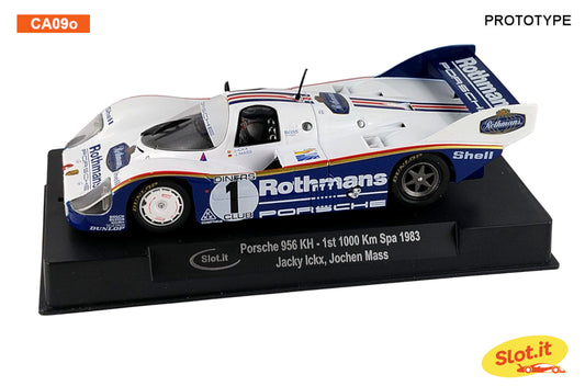Slot.it CA09O - PRE-ORDER NOW! - Porsche 956 KH - Rothmans #1 - '83 Spa Winner