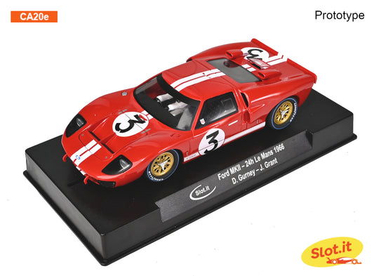 Slot.it CA20E - PRE-ORDER NOW! - Ford GT40 Mk II - Dan Gurney / Jerry Grant #3 - ’66 Le Mans