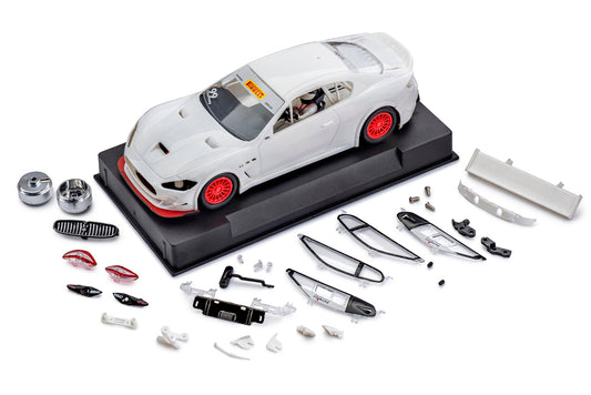 Slot.it CA48Z - Maserati MC GT3 - White Kit with Pre-painted Parts - Complete Car