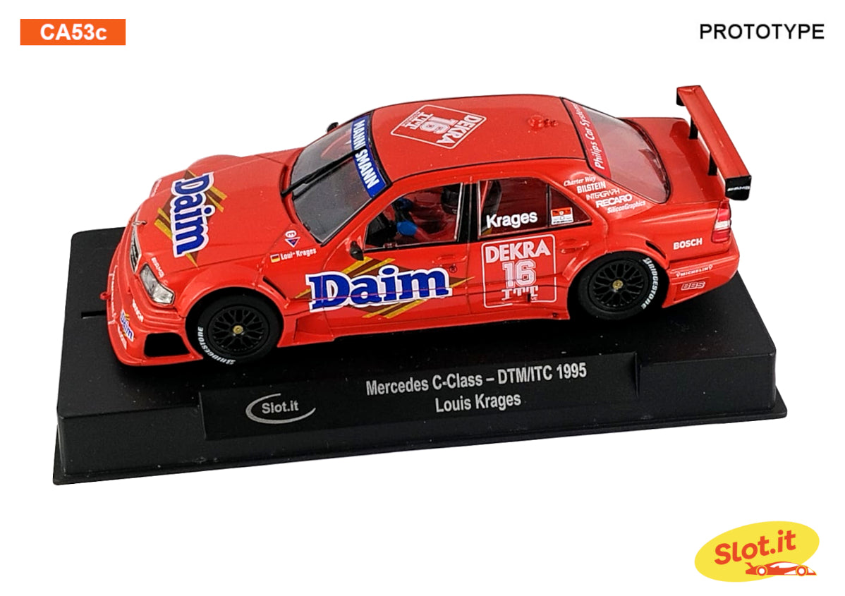 Slot.it CA53C - PRE-ORDER NOW! - Mercedes C-Class - DAIM #16 - '05 DTM