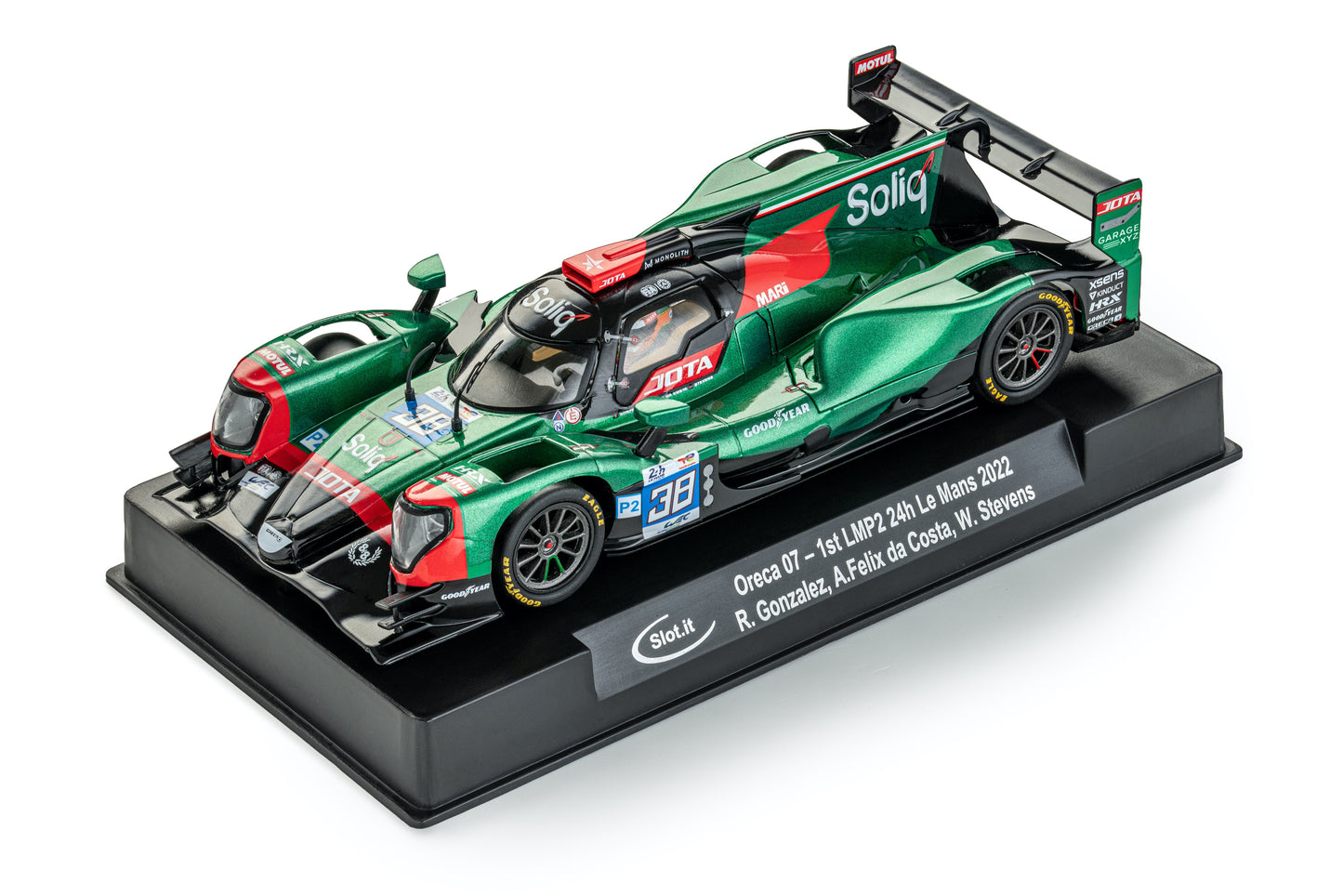 Slot.it CA55C - Oreca 07 #38 - R. Gonzales / A.Felix da Costa / W. Stevens - '22 24H Le Mans Winner