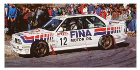 Slot.it CA65B - PRE-ORDER NOW! - BMW M3 E30 - FINA #12 - '89 WRC