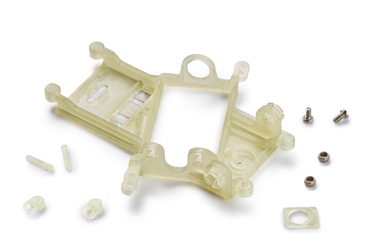 Slot.it CH82 - Suporte de motor Anglewinder - Deslocamento de 1,0 mm - EVO6 - para Boxer/Flat 6