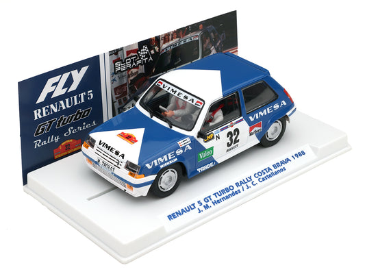 Fly E2106 - Renault 5 GT Turbo - Vimesa #32 - '88 Rally Costa Brava