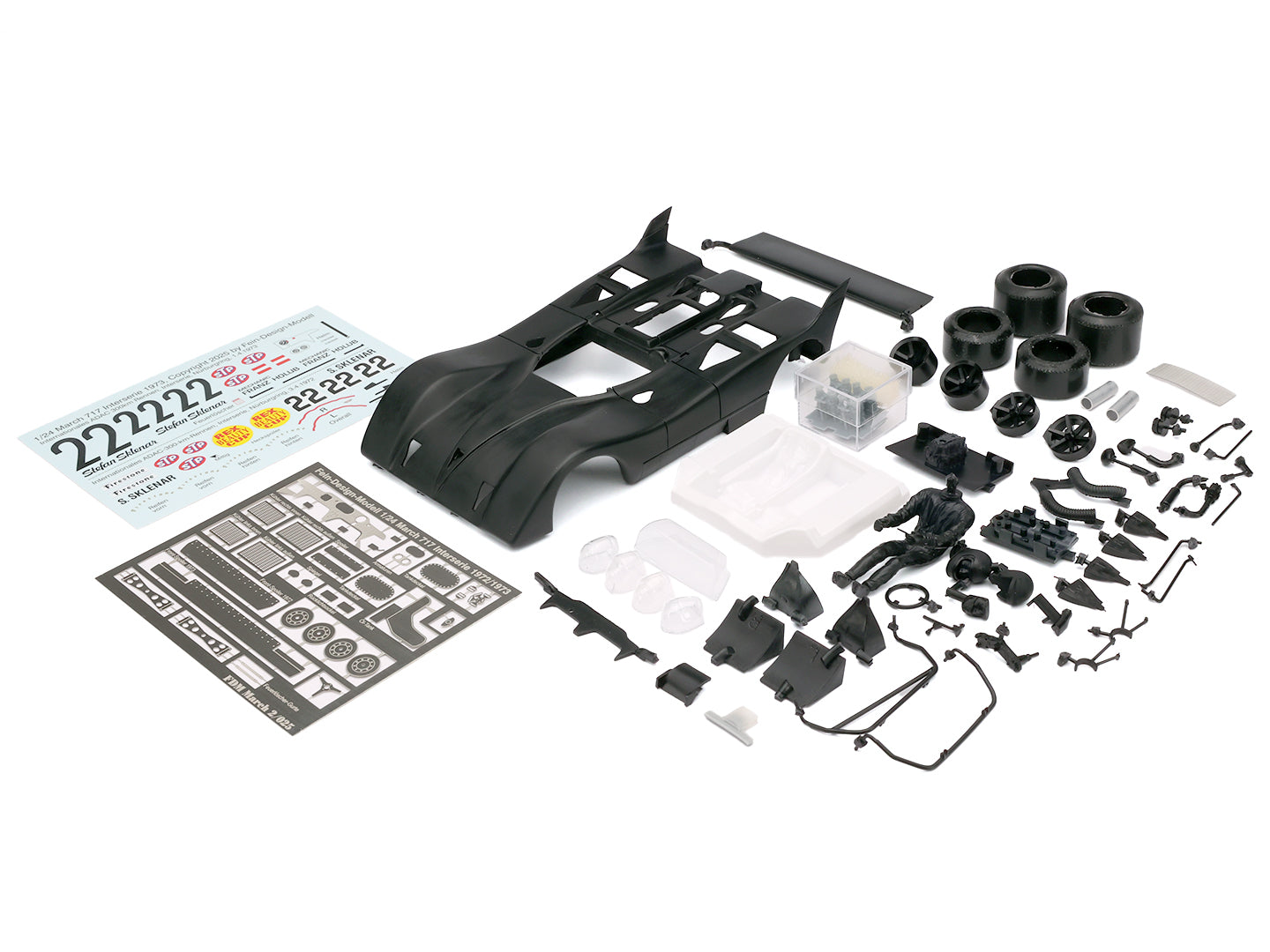 Fein-Design-Modell FDM008 - '73 March 717 - Stefan Sklenar - 1/24 Model Kit