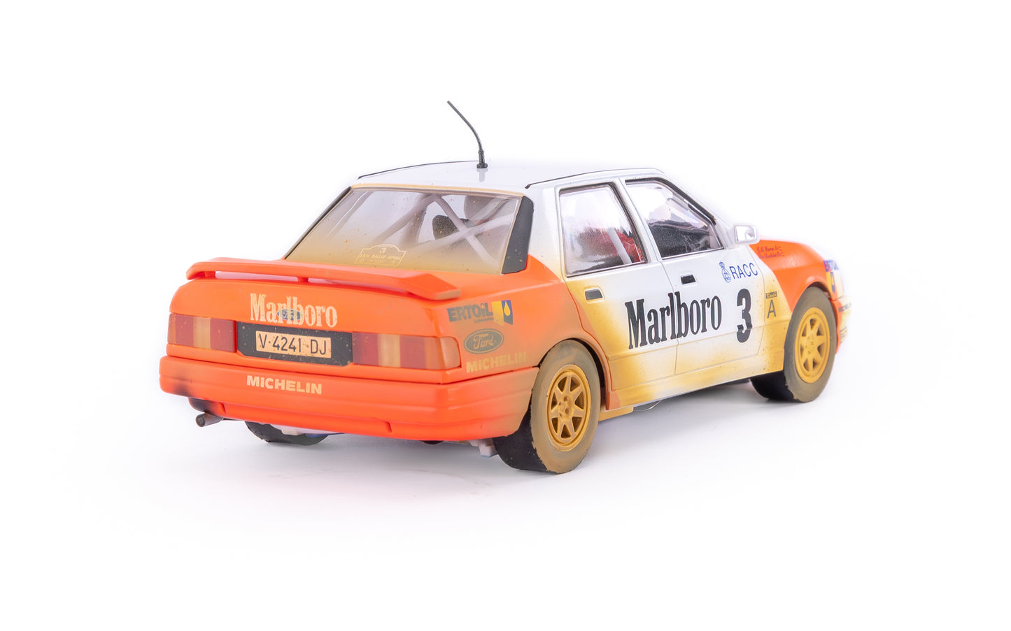 Fly A2107AR - Ford Sierra Cosworth 4x4 - Marlboro #3 - '90 Rally Osona - AFTER RACE