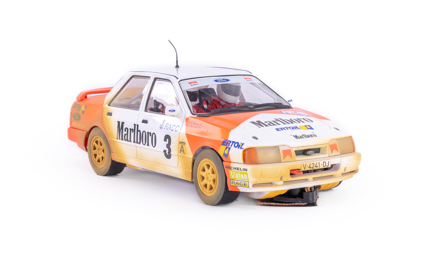 Fly A2107AR - Ford Sierra Cosworth 4x4 - Marlboro #3 - '90 Rally Osona - AFTER RACE