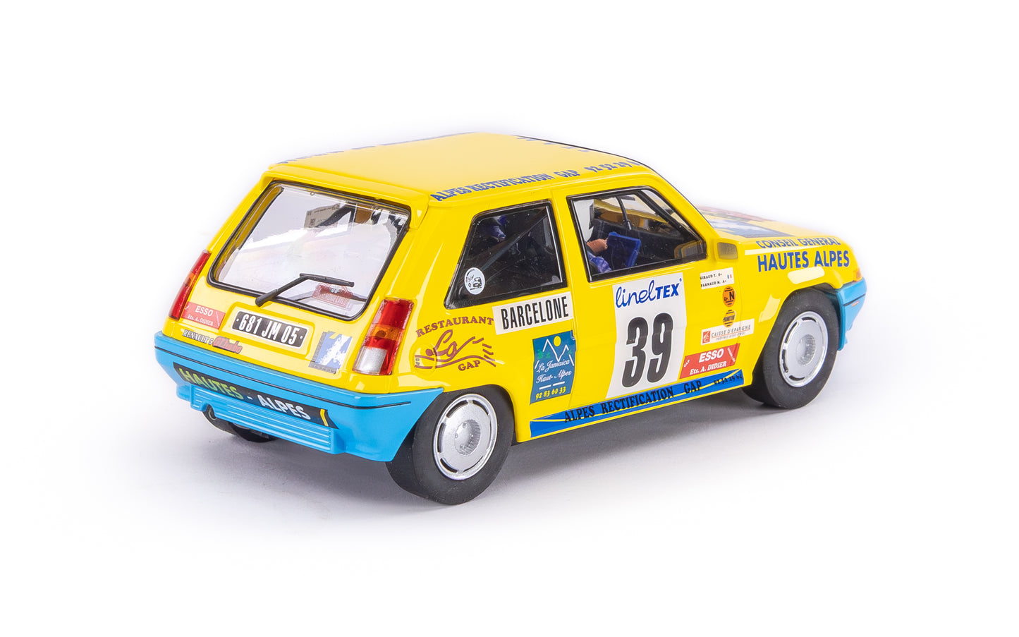 Fly E2107-EDD - Renault 5 GT Turbo - Hautes Alpes #39 - '94 Rally Montecarlo