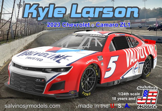 Salvinos JR Models HMC2023KLV - Kyle Larson - Hendrick Motorsports - 2023 Camaro LV1 'Valvoline'