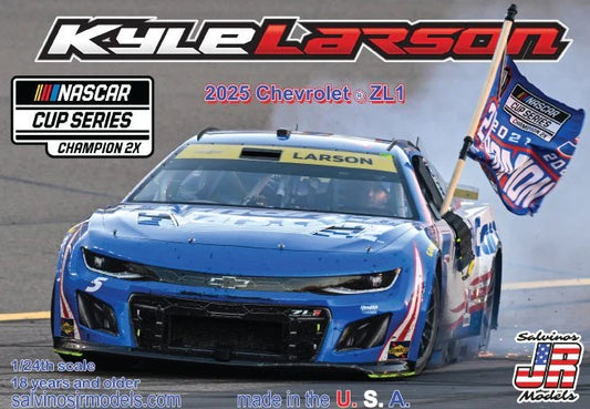 Salvinos JR Models HMC2025KLNC - Kyle Larson - Hendrick Motorsports - 2025 NASCAR Champion 2X