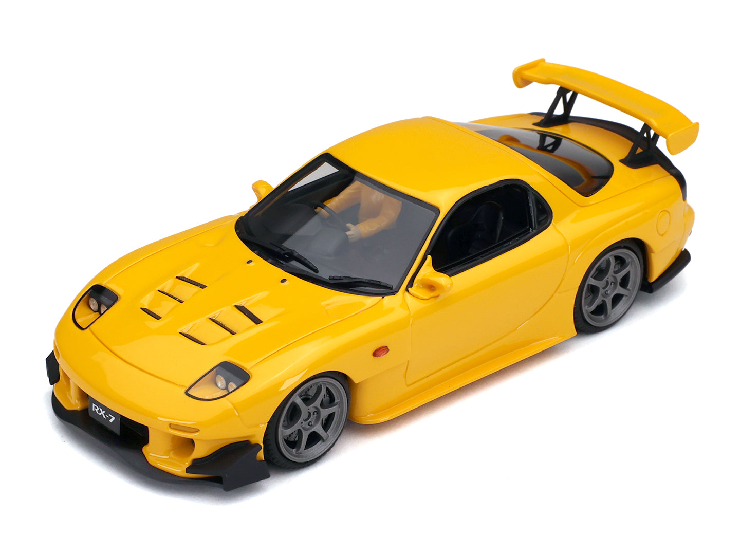 Avant Slot JDM01A - Mazda FD RX-7 - Resin Cars - yellow
