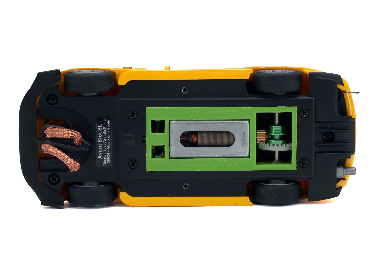 Avant Slot JDM01A - Mazda FD RX-7 - Resin Cars - yellow