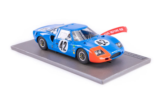 LMM 132115/42M - Matra 620 - Jo Schlesser #42 - '66 Le Mans