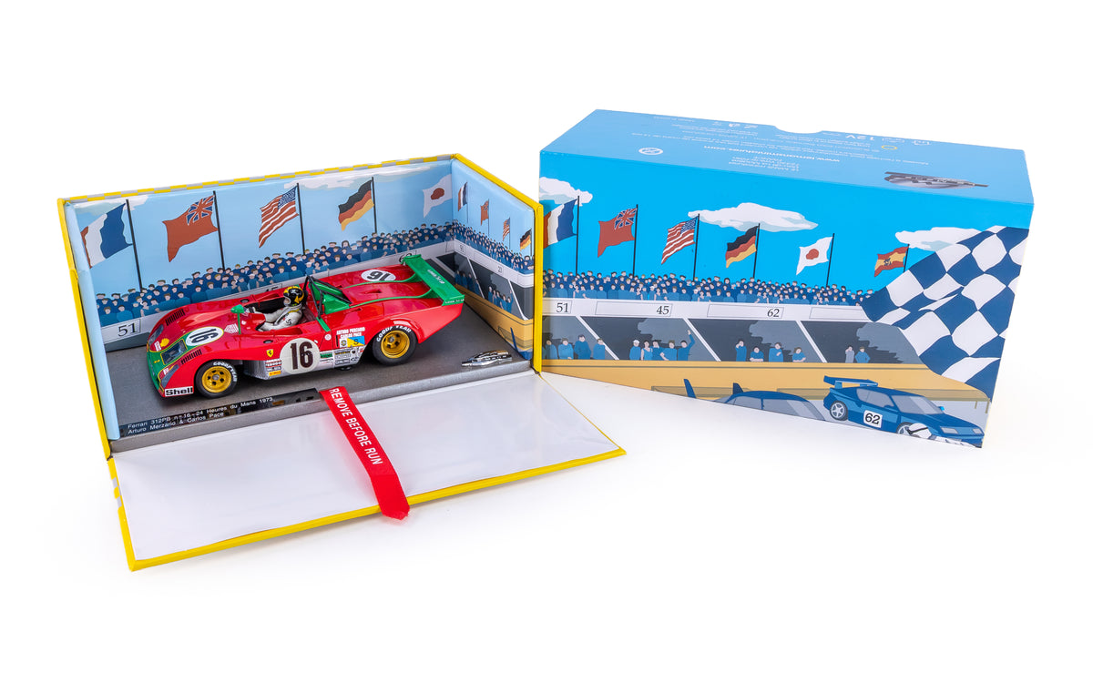 LMM 132116/16M - Ferrari 312 PB - Carlos Pace #16 - '73 Le Mans