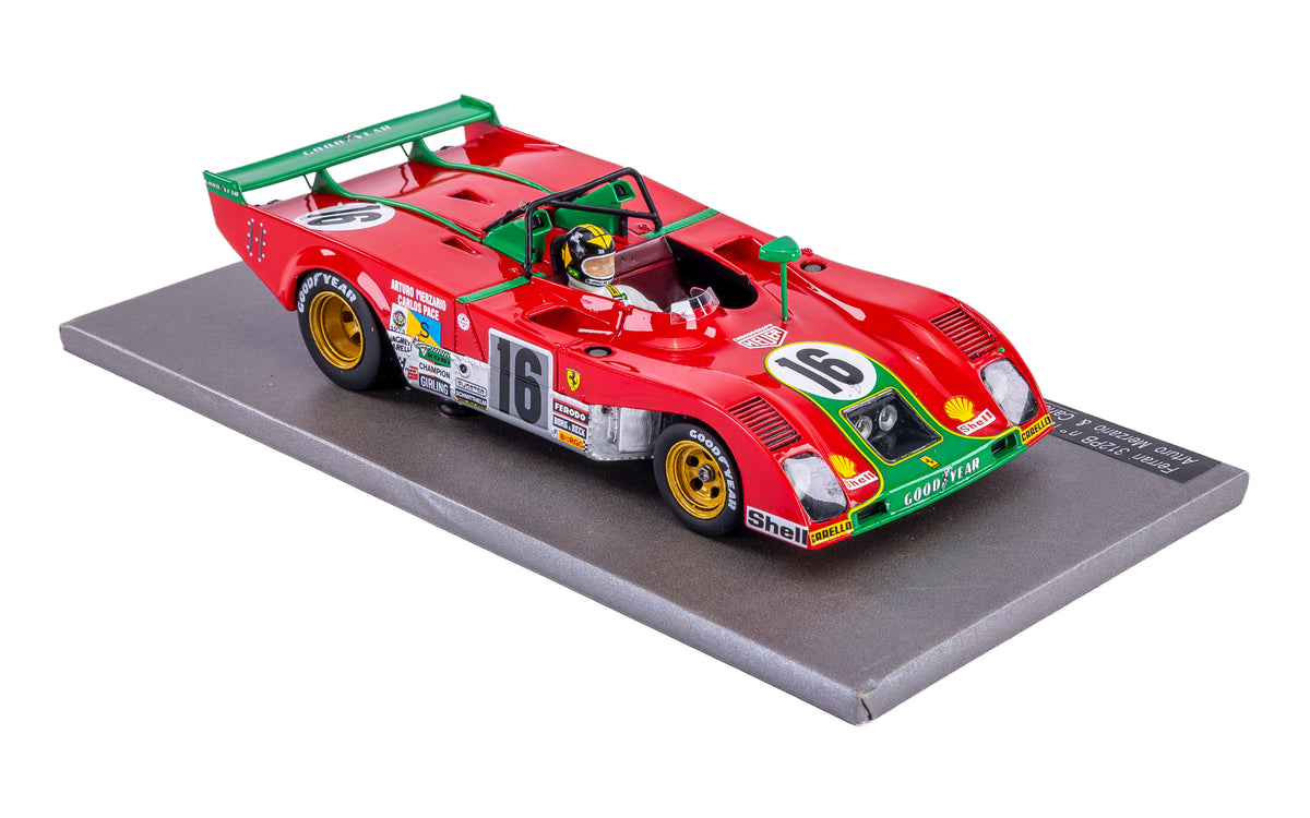 LMM 132116/16M - Ferrari 312 PB - Carlos Pace #16 - '73 Le Mans