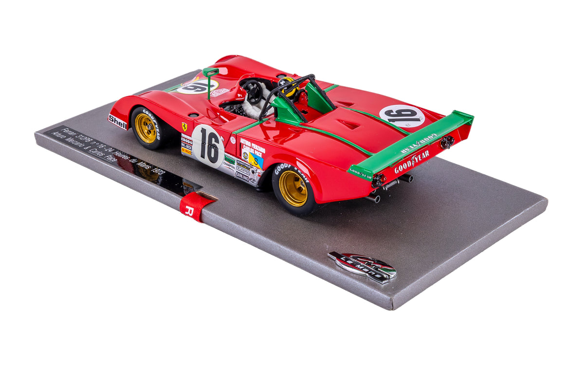 LMM 132116/16M - Ferrari 312 PB - Carlos Pace #16 - '73 Le Mans