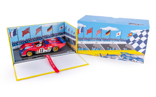 LMM 132116/17M - Ferrari 312 PB - Carlos Reutemann #17 - '73 Le Mans