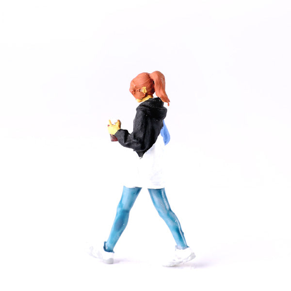 Tara Figures TAR100 - Woman Walking with Coffee
