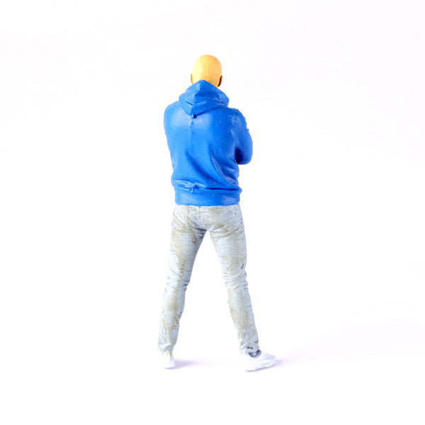 Tara Figures TAR088 - Bald Man in Hoodie